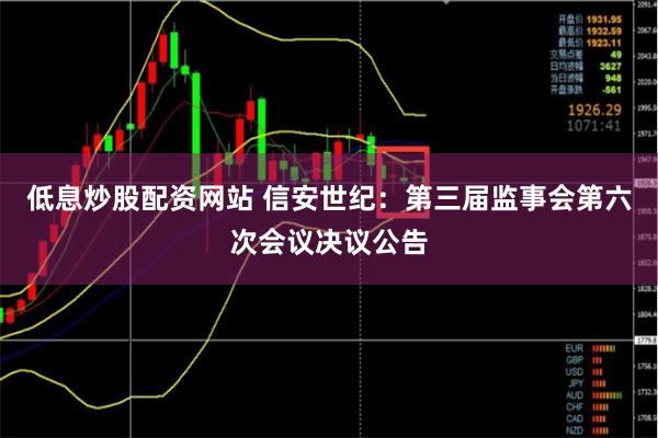低息炒股配资网站 信安世纪：第三届监事会第六次会议决议公告